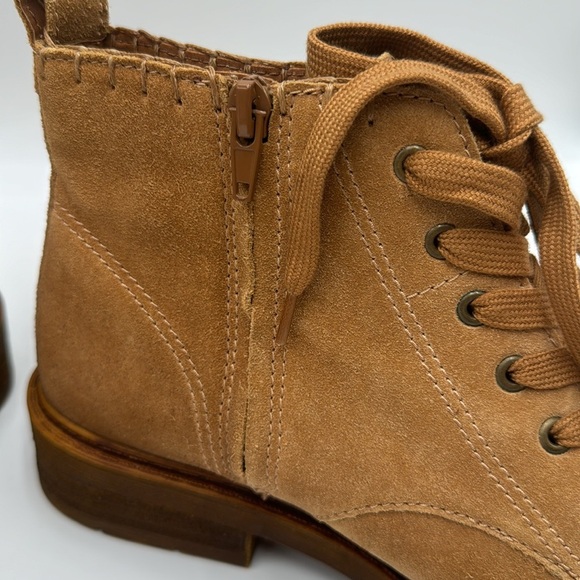 Zodiac tan Suede Ankle boots size 9 1/2 NWOT - Picture 11 of 15